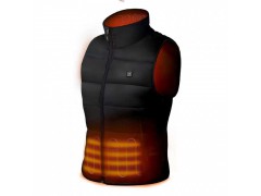 美國客戶訂單取消 3000件羽絨加熱9區(qū)加熱馬甲羽絨加熱馬甲